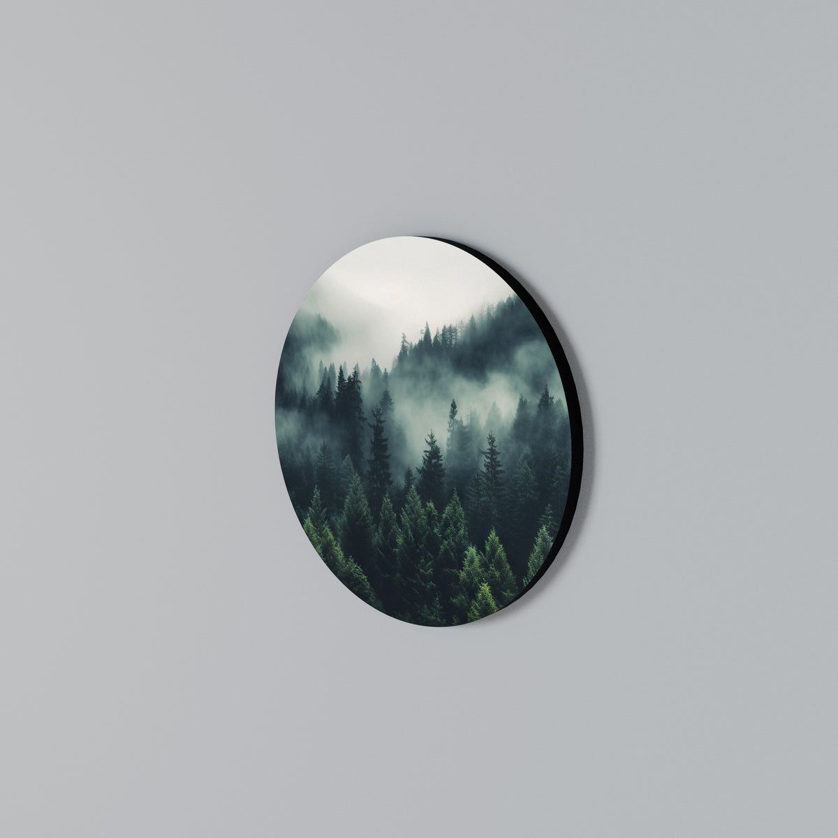 MYSTICAL FOREST WHISPERS Arte de Parede Redonda