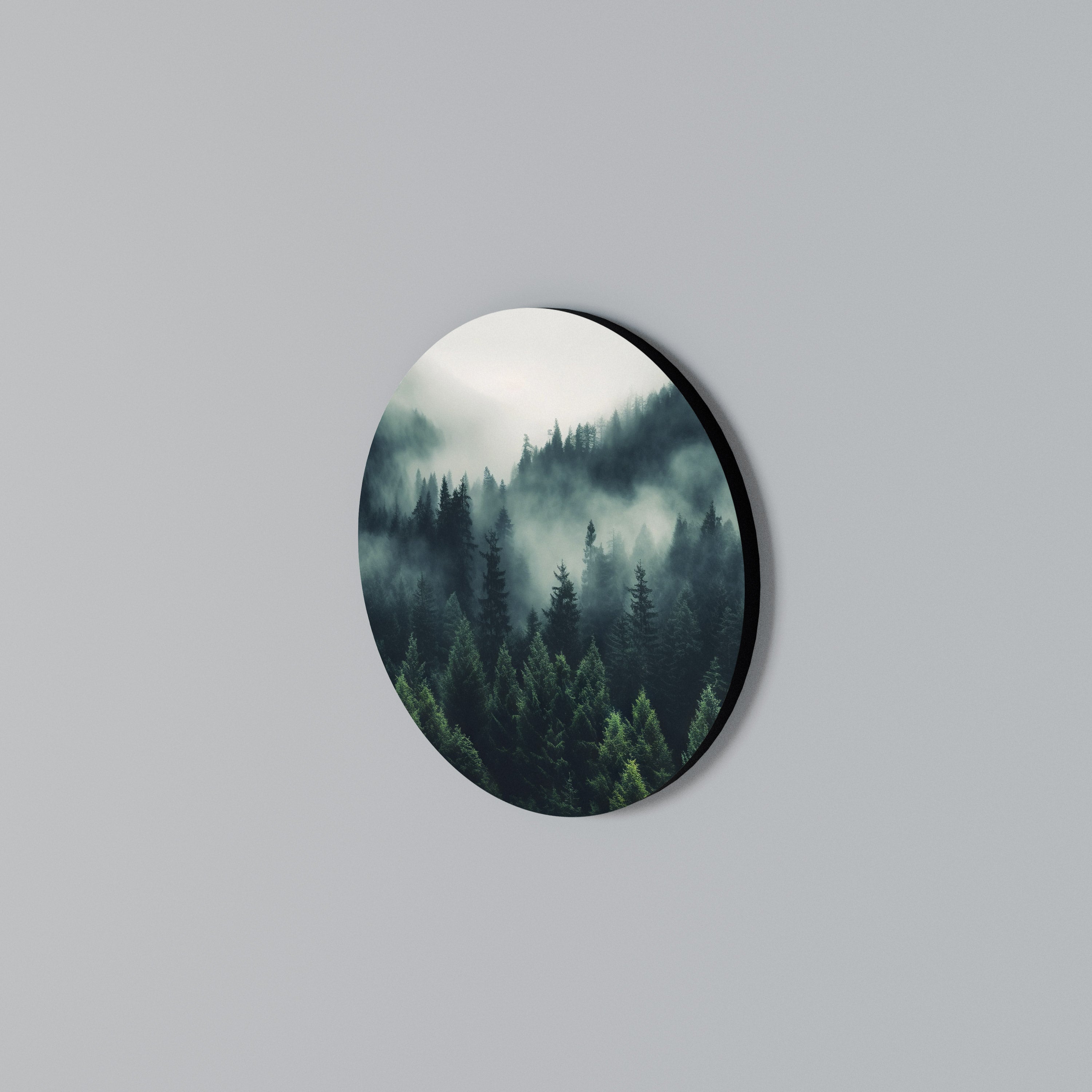 MYSTICAL FOREST WHISPERS Arte de Parede Redonda