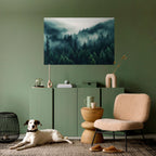 MYSTICAL FOREST WHISPERS Peel and Stick Horizontal Poster