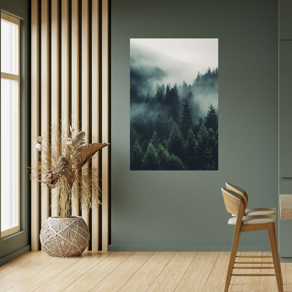 MYSTICAL FOREST WHISPERS Peel and Stick Vertical Poster