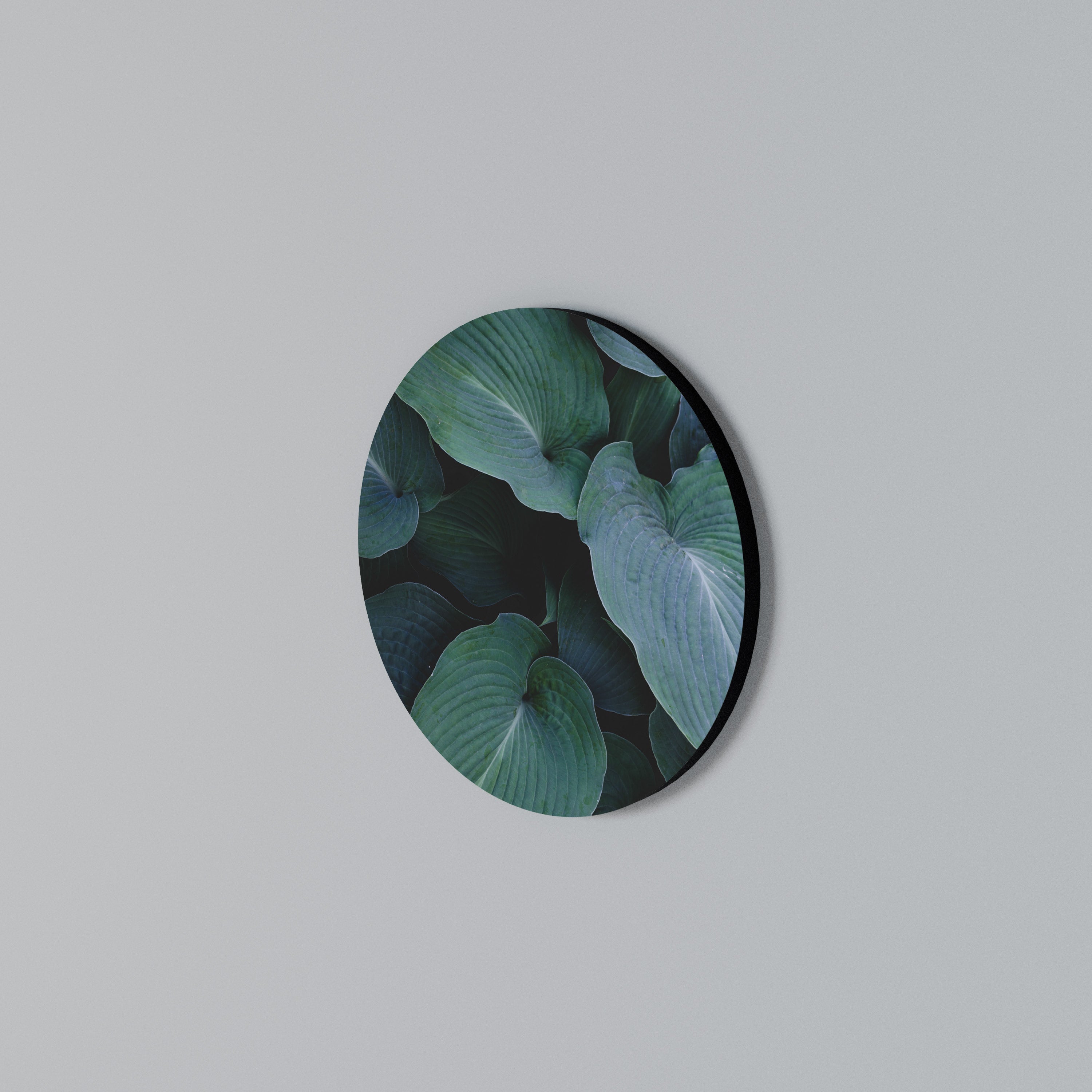 ENCHANTED FOLIAGE DANCE Arte de Parede Redonda