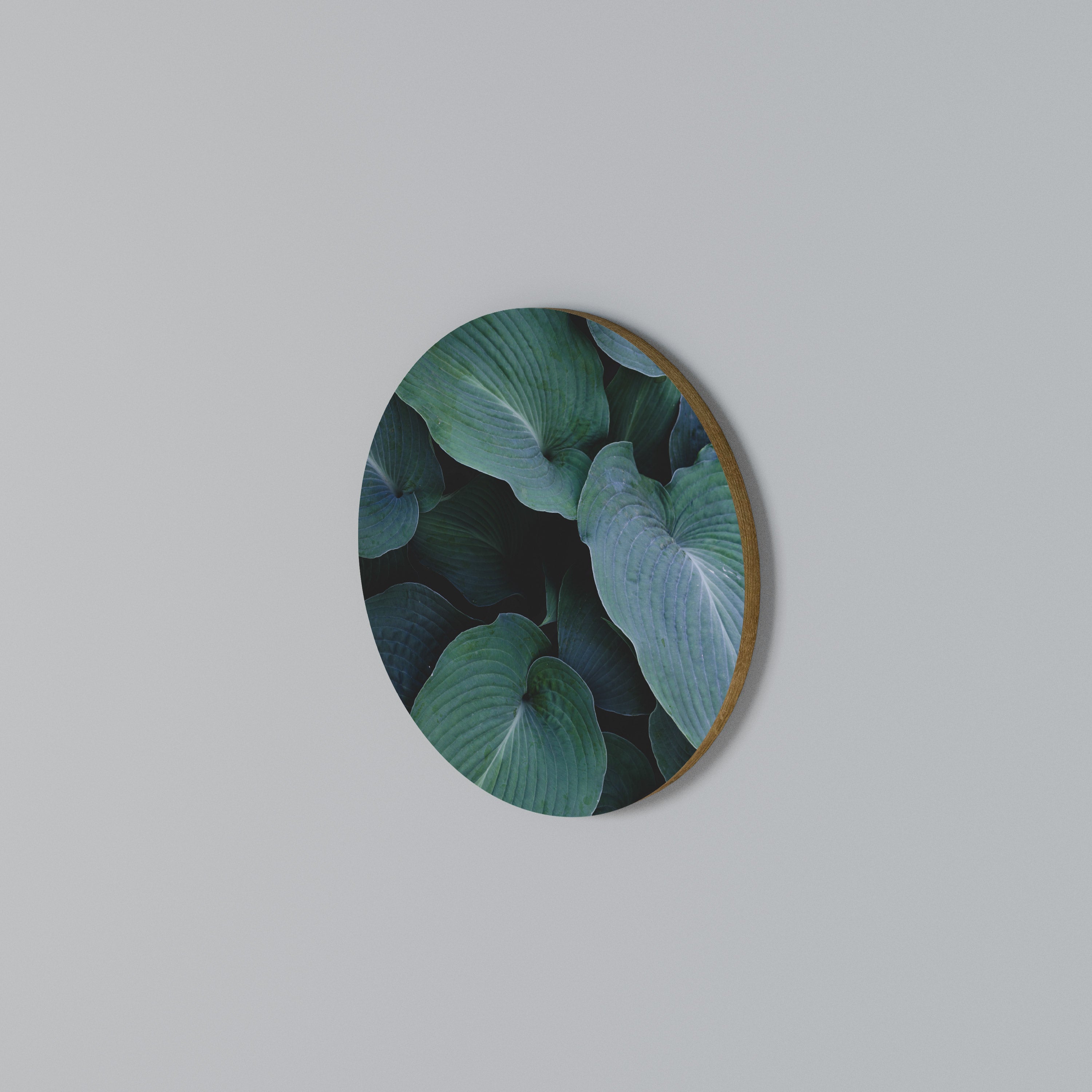 ENCHANTED FOLIAGE DANCE Arte de Parede Redonda