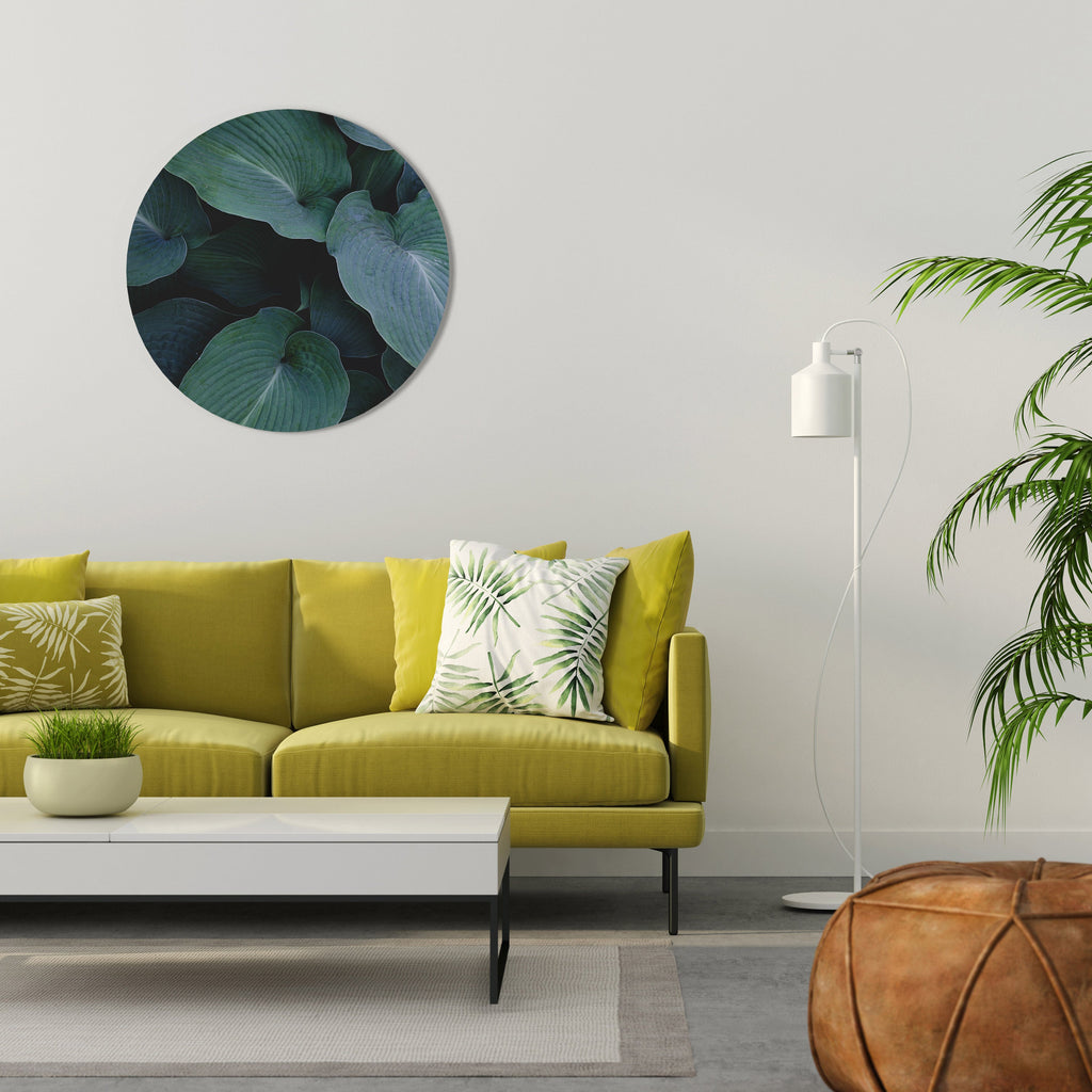 ENCHANTED FOLIAGE DANCE Quadro Redondo Decorativo