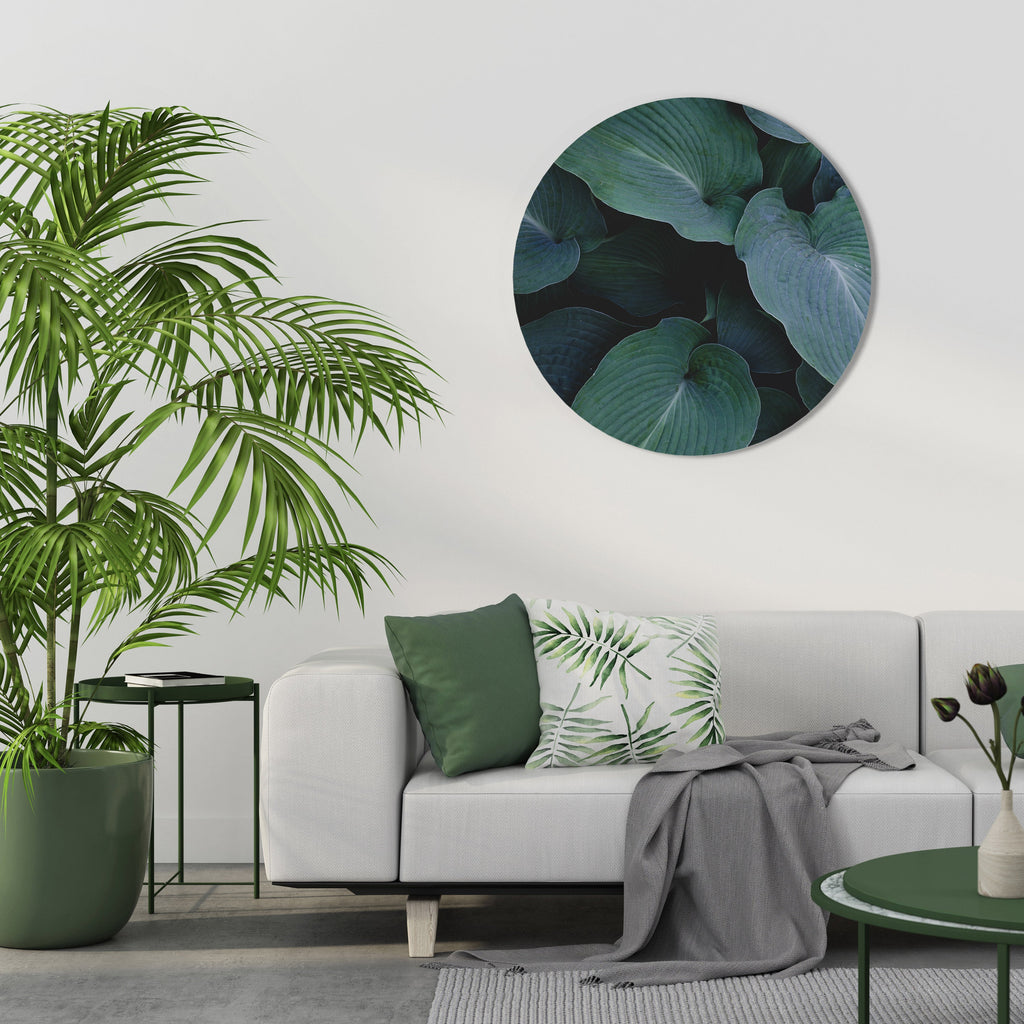 ENCHANTED FOLIAGE DANCE Quadro Redondo Decorativo