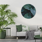 ENCHANTED FOLIAGE DANCE Quadro Redondo Decorativo