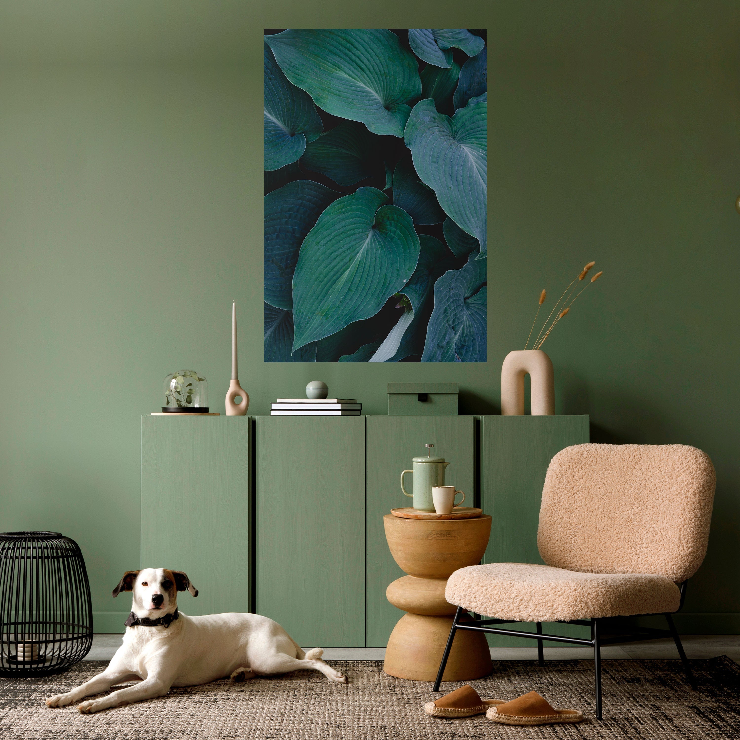 ENCHANTED FOLIAGE DANCE Poster Vertical Autocolante