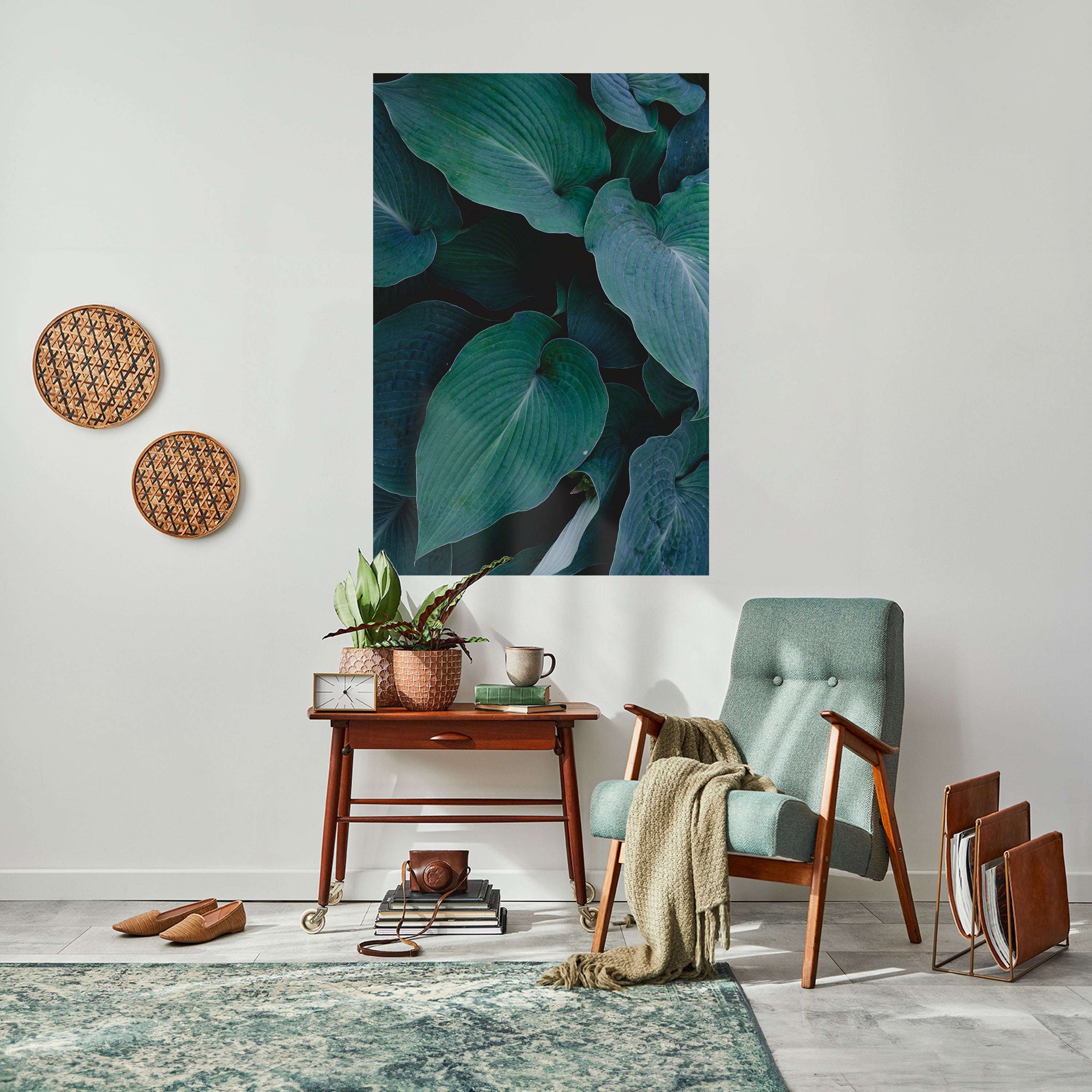 ENCHANTED FOLIAGE DANCE Peel and Stick Vertical Poster