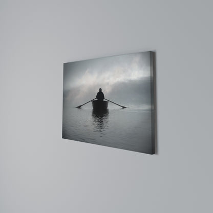 SAIL INTO THE UNKNOWN Horizontal Canvas Print