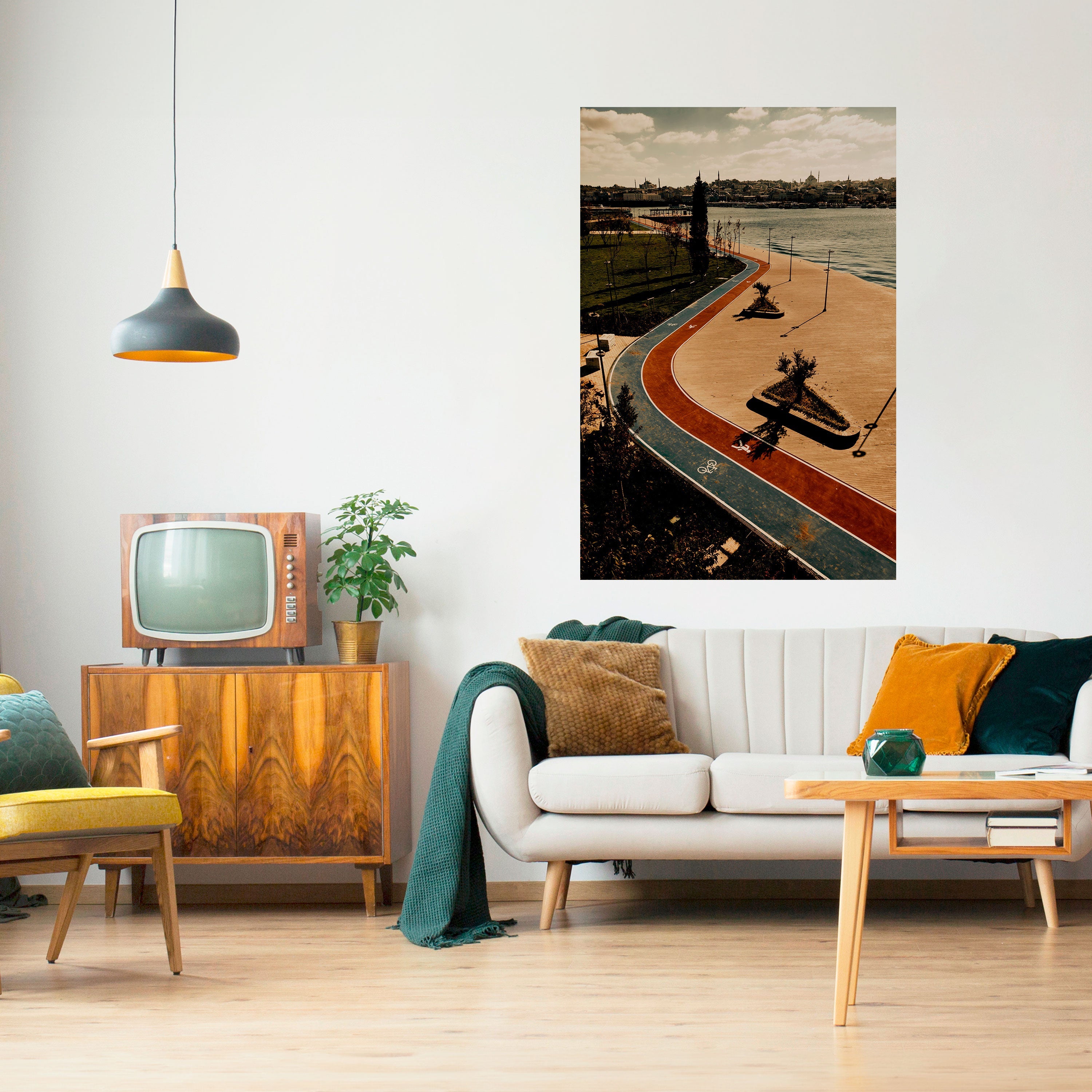 COLORS OF EXPLORATION Poster Vertical Autocolante