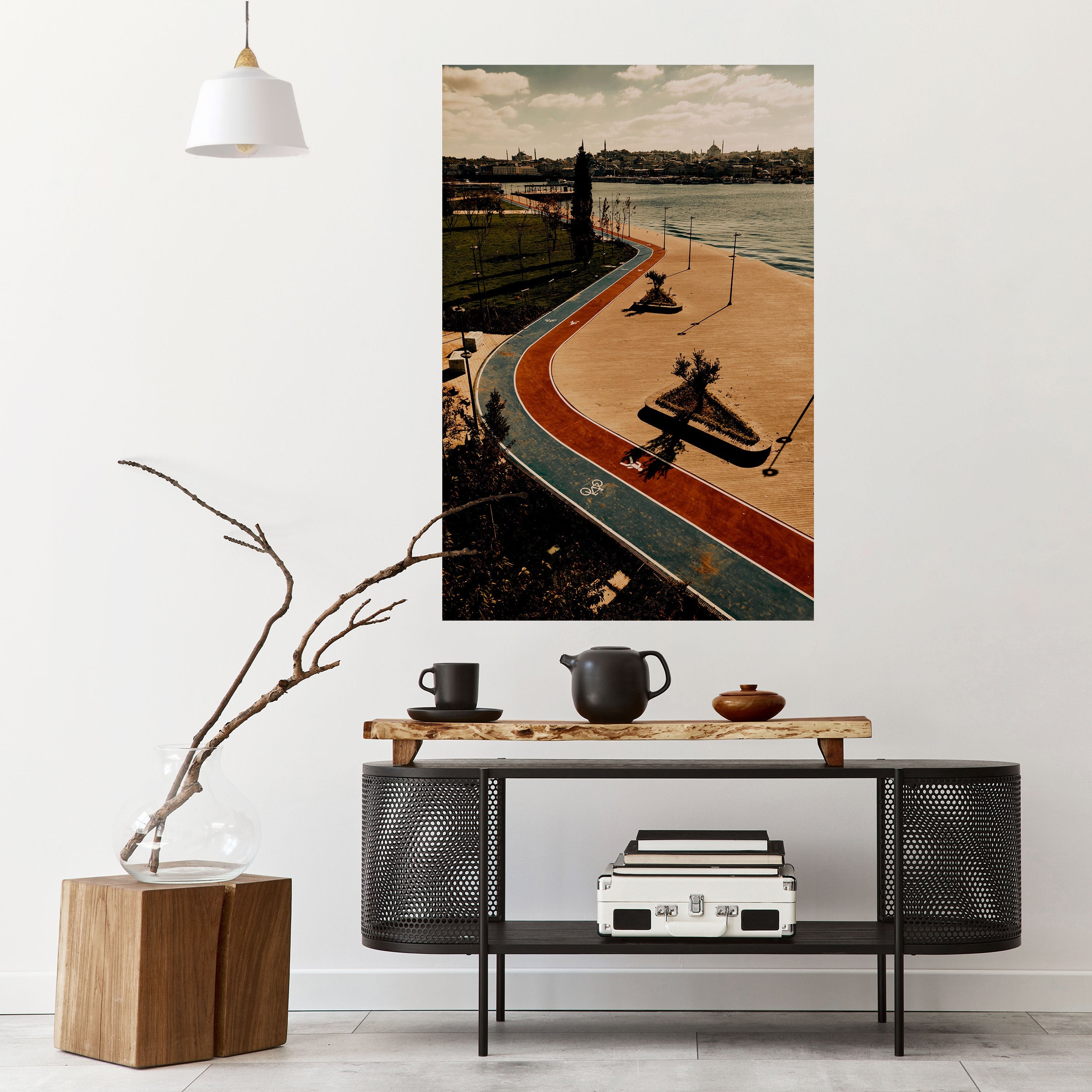 COLORS OF EXPLORATION Poster Vertical Autocolante