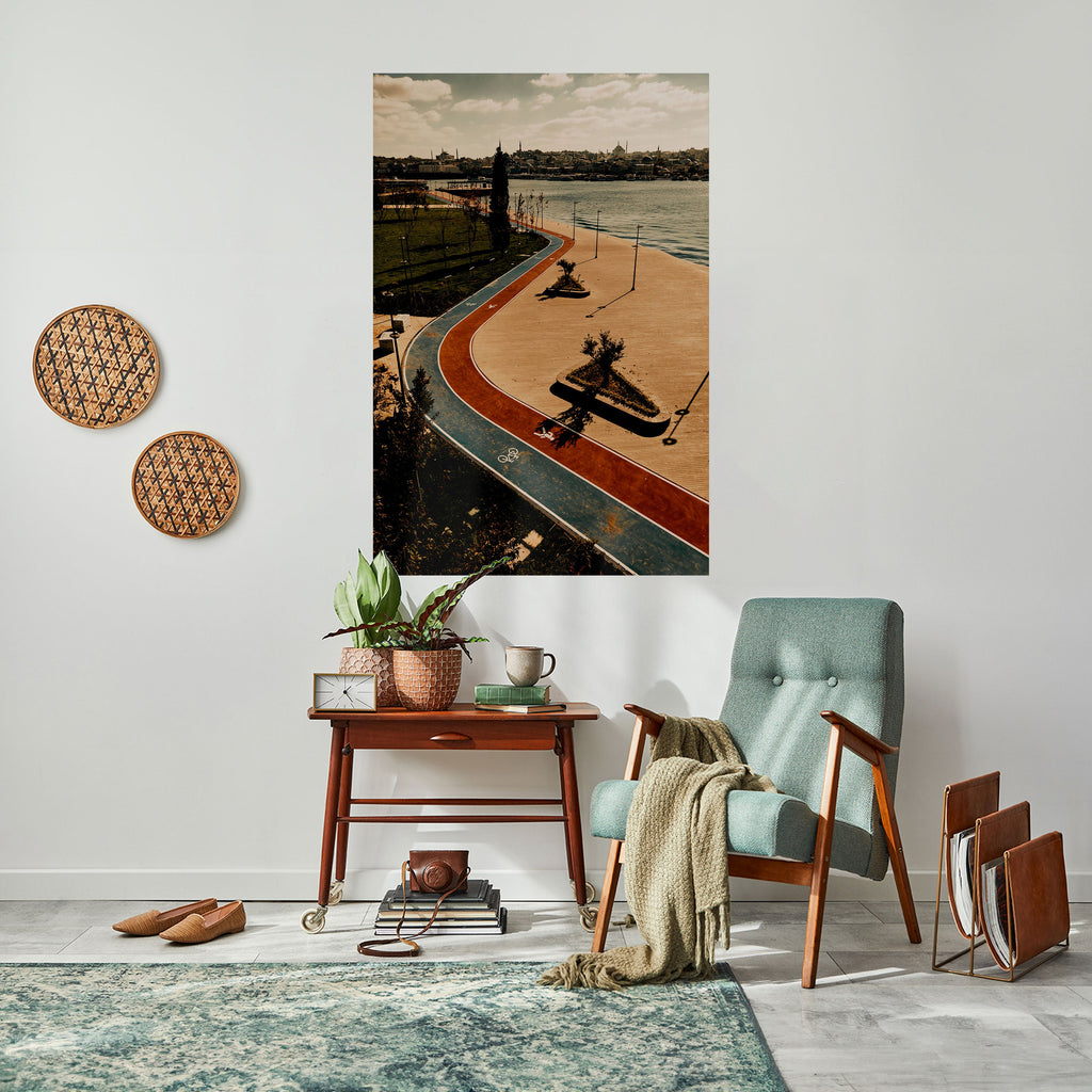 COLORS OF EXPLORATION Poster Vertical Autocolante