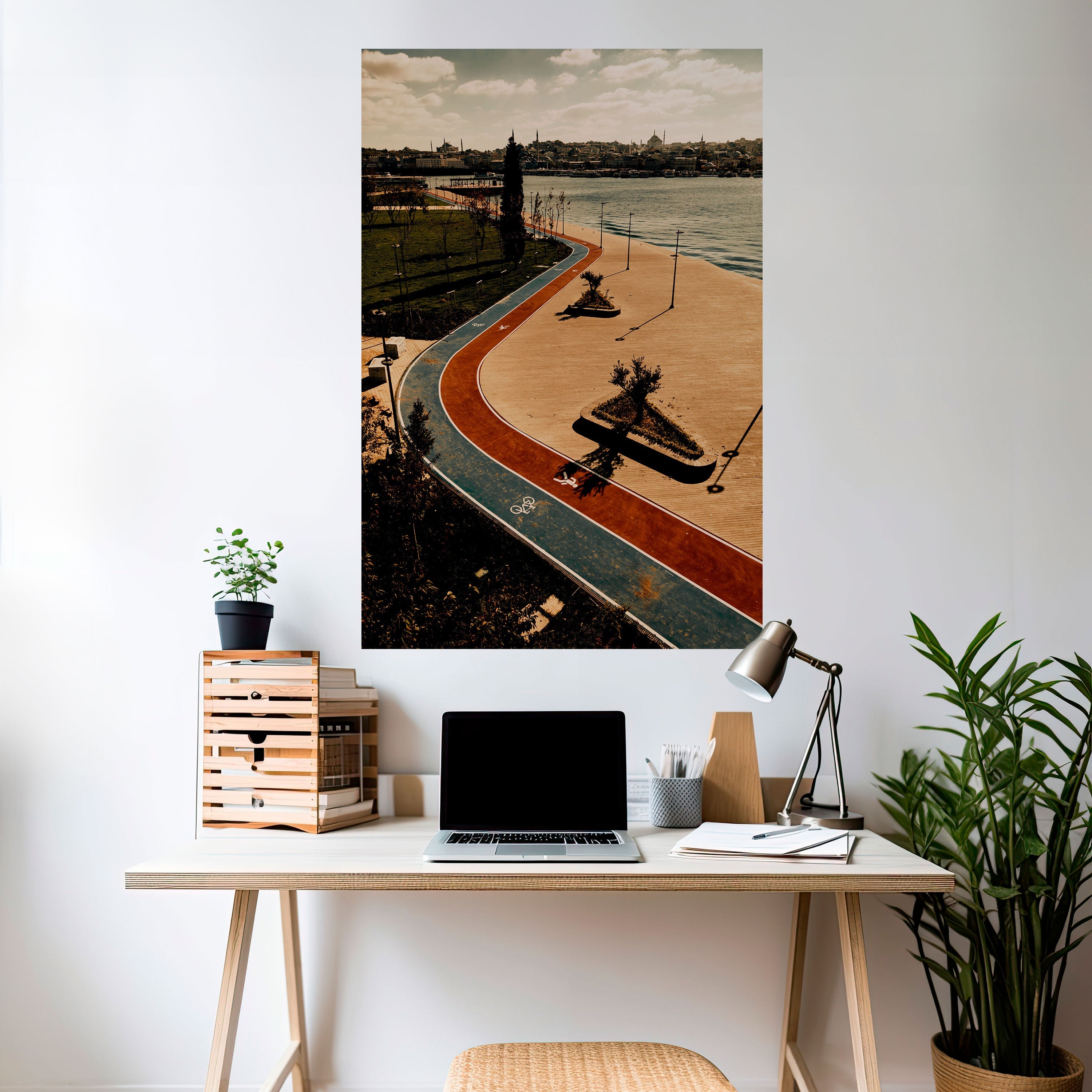 COLORS OF EXPLORATION Poster Vertical Autocolante