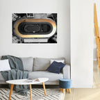 EDGE OF THE TRACK Poster Horizontal Autocolante