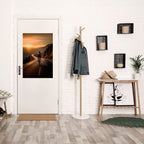 RIDE INTO GOLD Peel and Stick Vertical Poster