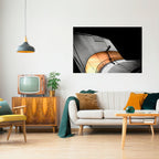 ORANGE ARC AMBIENCE Peel and Stick Horizontal Poster