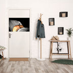 ORANGE ARC AMBIENCE Peel and Stick Horizontal Poster