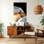 ORANGE ARC AMBIENCE Peel and Stick Vertical Poster