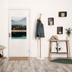 GOLDEN TREES IN FOG Peel and Stick Vertical Poster