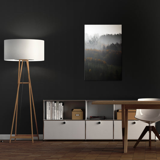 AUTUMNAL HAZE Vertical Canvas Print