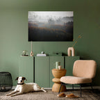 AUTUMNAL HAZE Peel and Stick Horizontal Poster