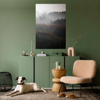 AUTUMNAL HAZE Poster Vertical Autocolante