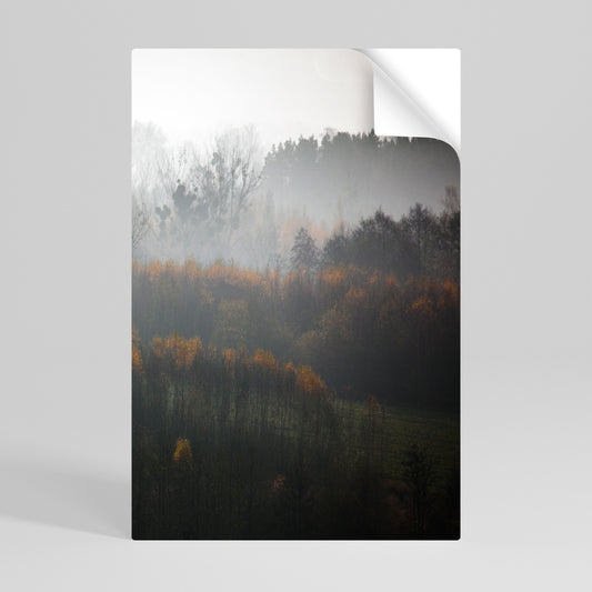 AUTUMNAL HAZE Póster Autocolante Vertical