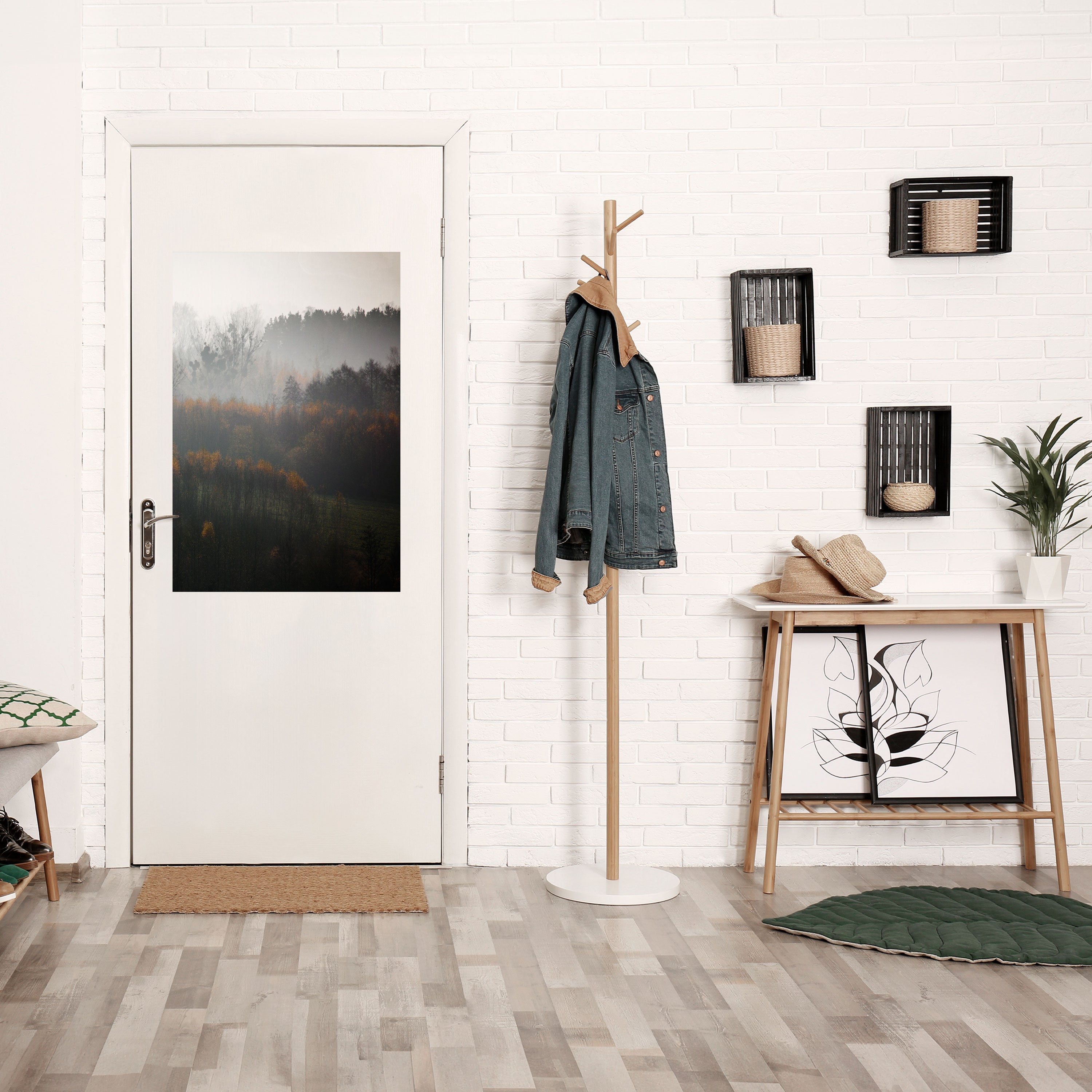 AUTUMNAL HAZE Poster Vertical Autocolante