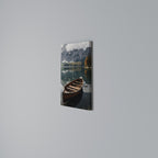 MOUNTAINSIDE REFLECTIONS Quadro em tela vertical