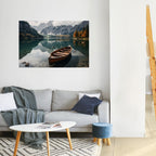 MOUNTAINSIDE REFLECTIONS Peel and Stick Horizontal Poster