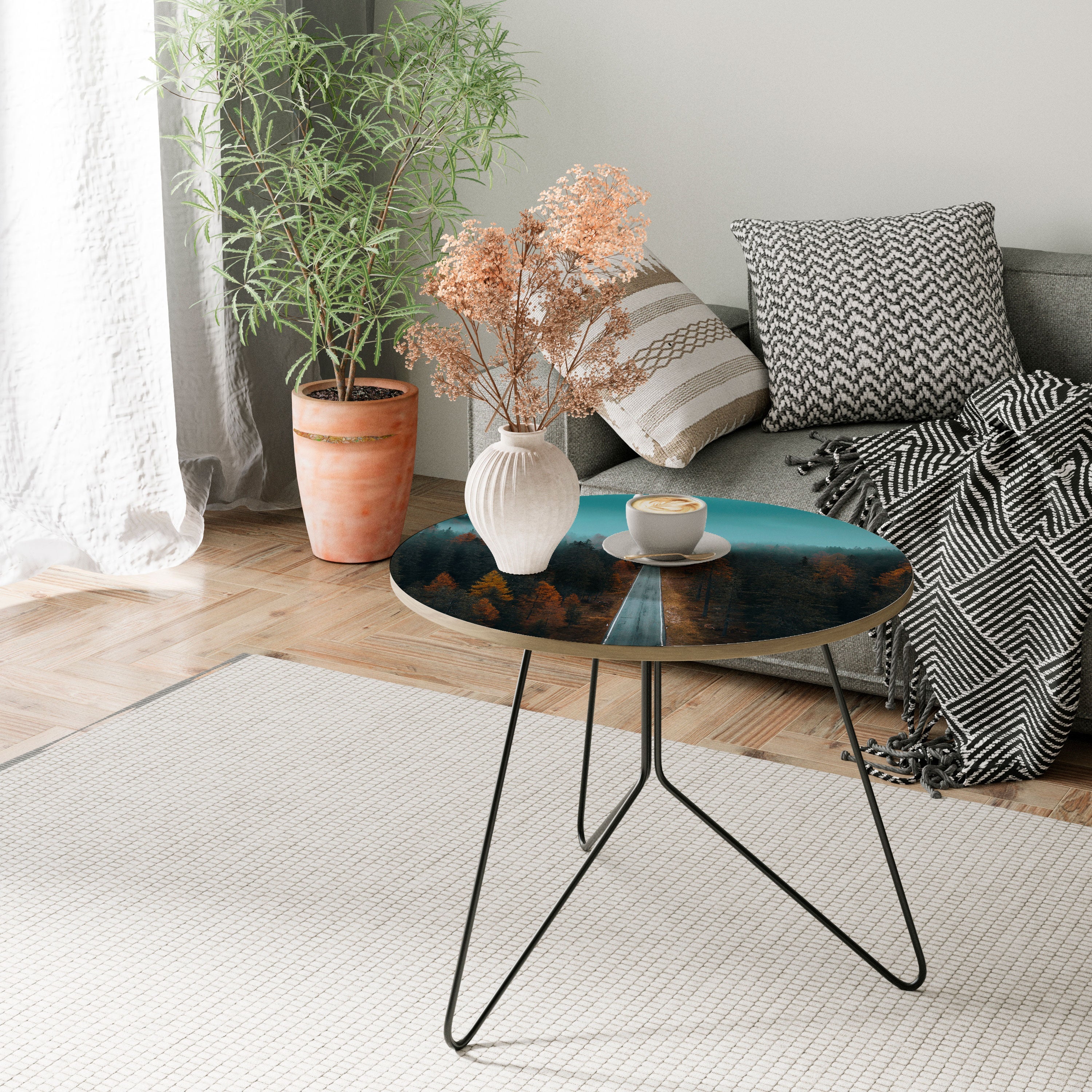 SERENE ROADWAY ESCAPE Mesa de Centro 69