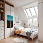 SERENE ROADWAY ESCAPE Poster Vertical Autocolante