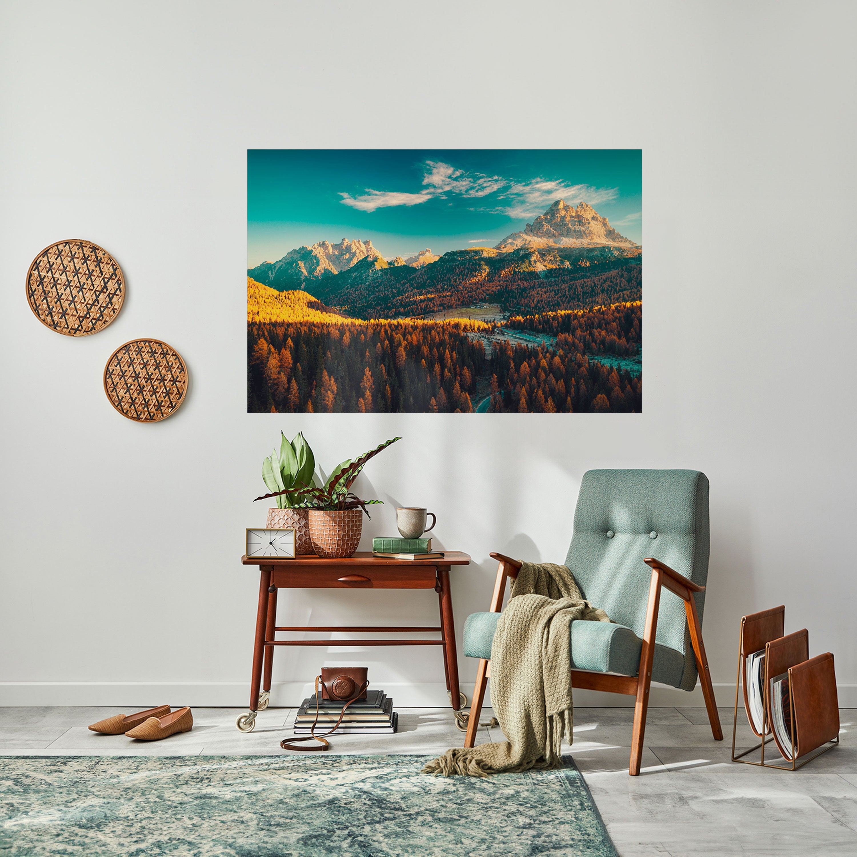 DREAMLAND ESCAPE Peel and Stick Horizontal Poster