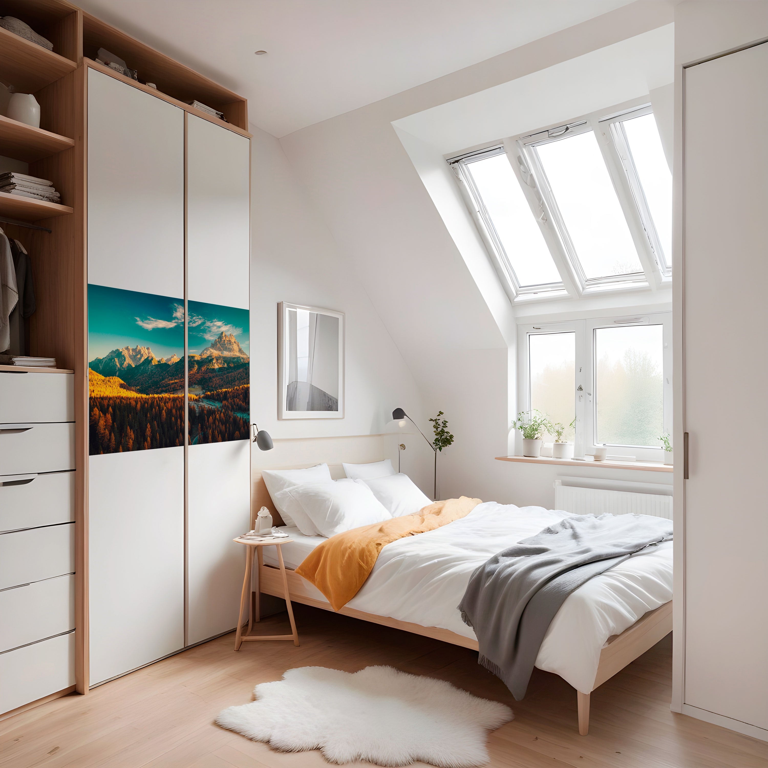 DREAMLAND ESCAPE Peel and Stick Horizontal Poster