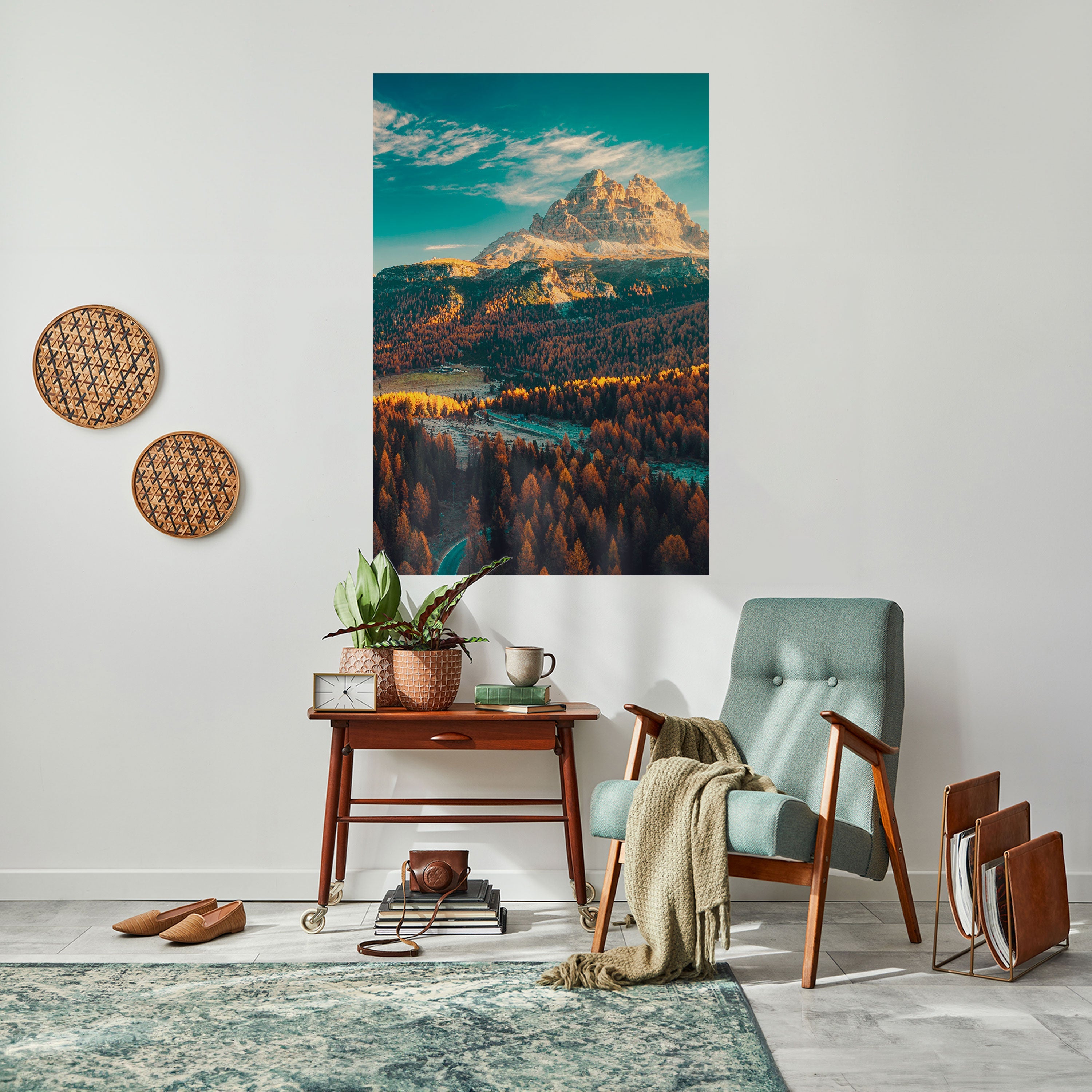 DREAMLAND ESCAPE Peel and Stick Vertical Poster