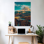 DREAMLAND ESCAPE Peel and Stick Vertical Poster