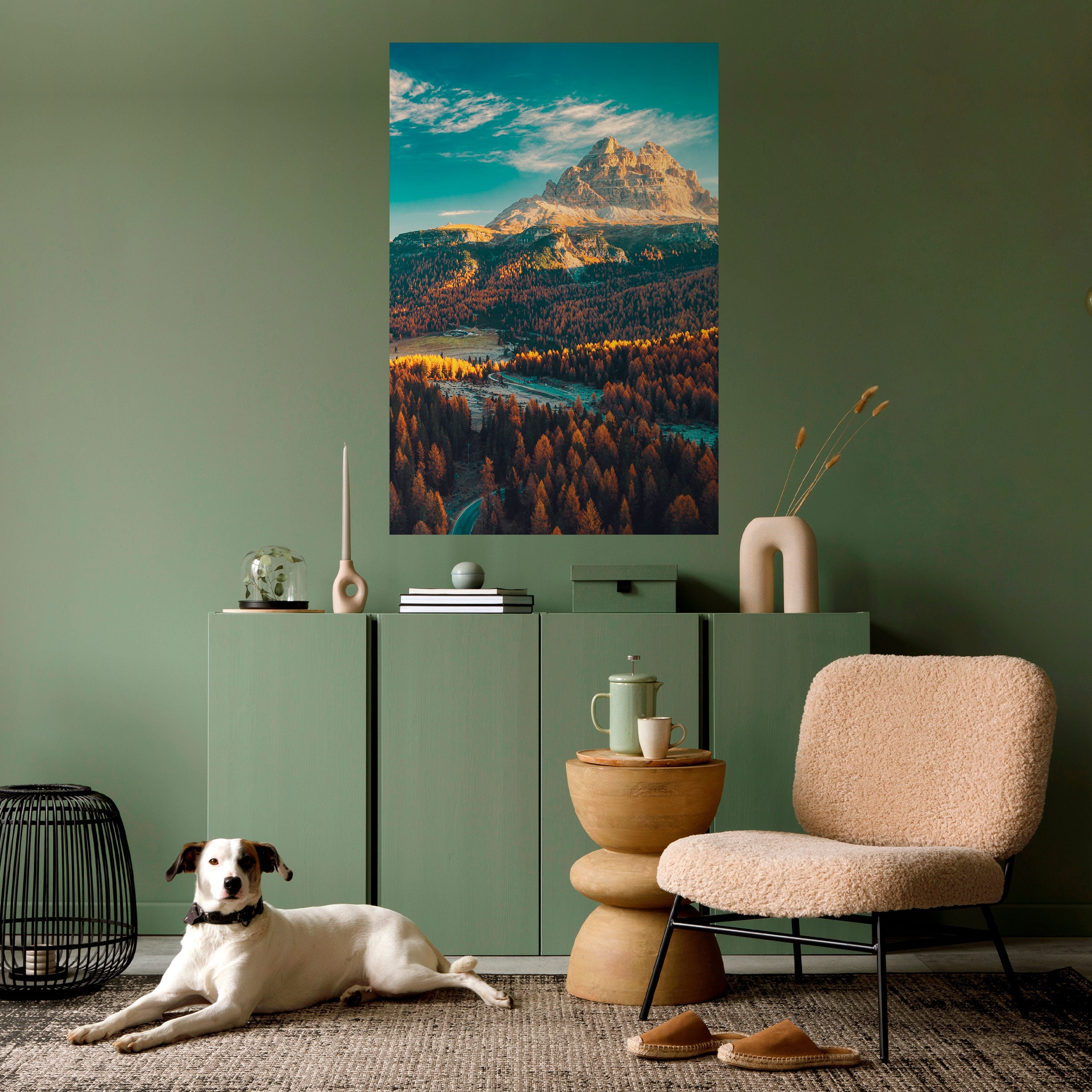 DREAMLAND ESCAPE Peel and Stick Vertical Poster