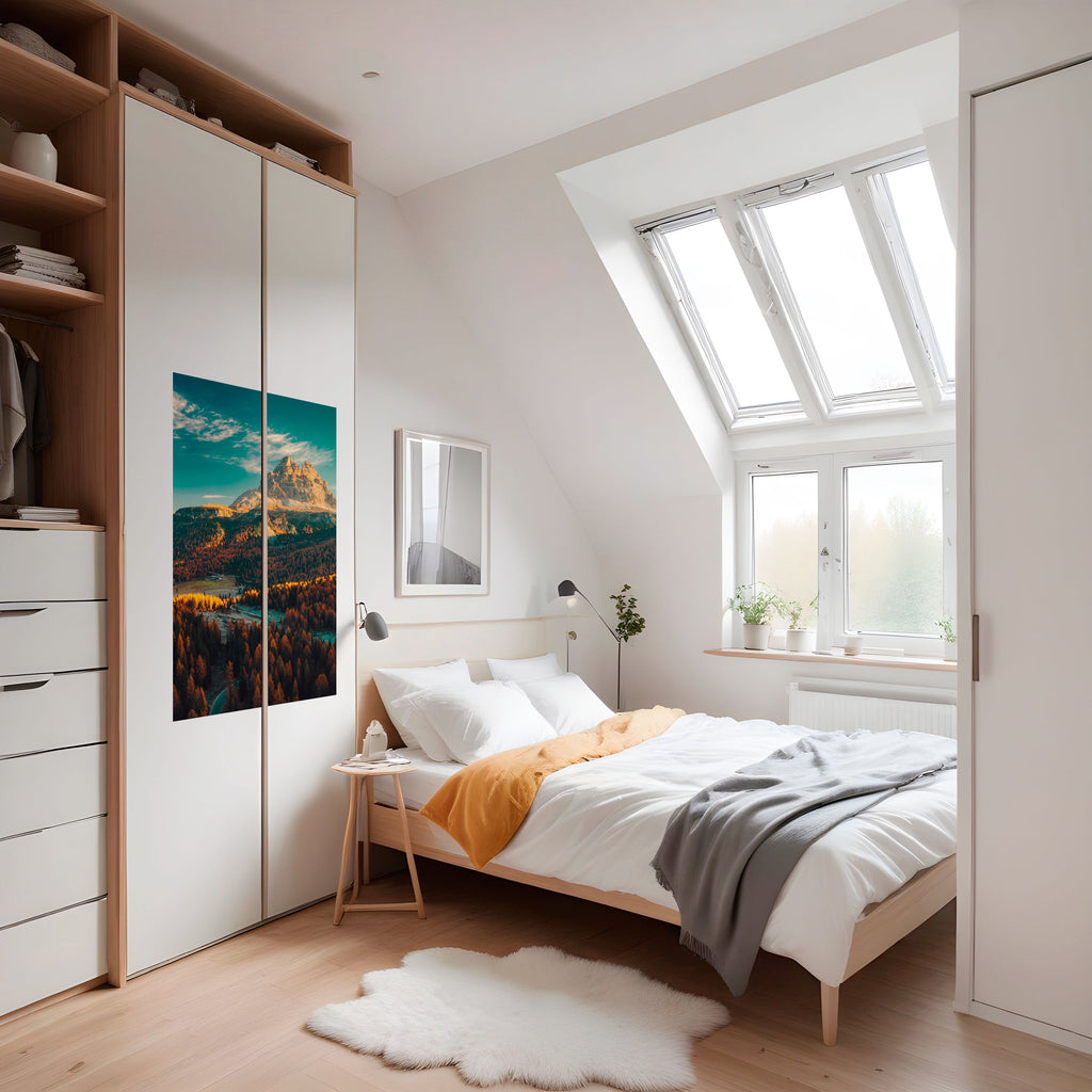 DREAMLAND ESCAPE Peel and Stick Vertical Poster