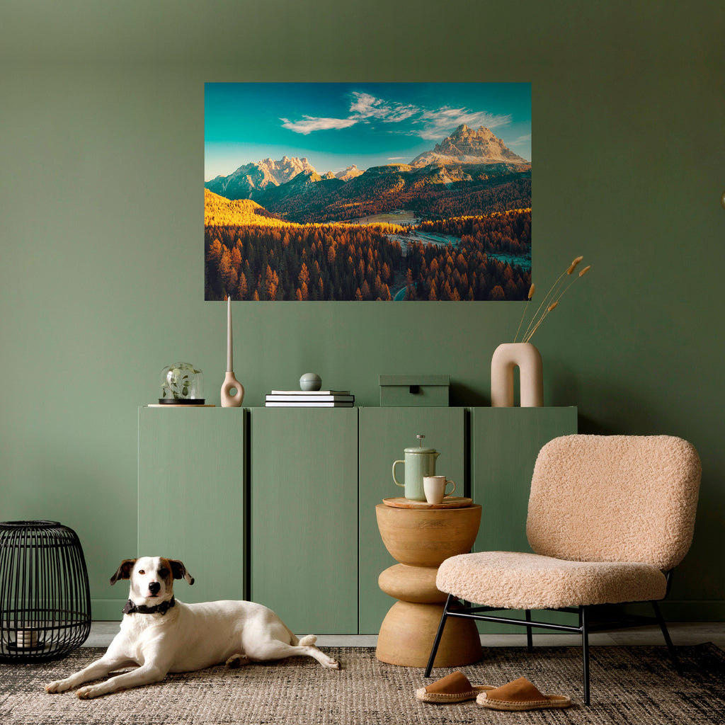 DREAMLAND ESCAPE Peel and Stick Horizontal Poster