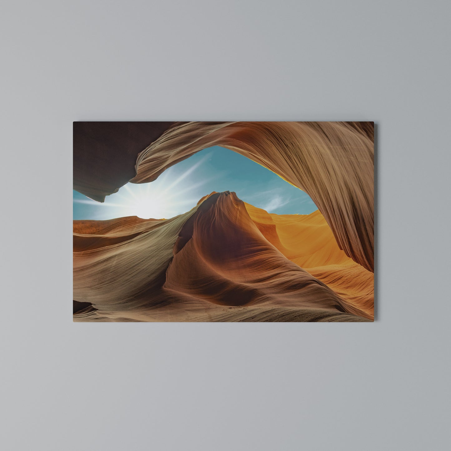 THE CANYON'S WHISPER Horizontal Canvas Print