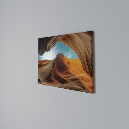 THE CANYON'S WHISPER Horizontal Canvas Print