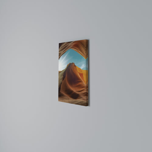 THE CANYON'S WHISPER Quadro em tela vertical