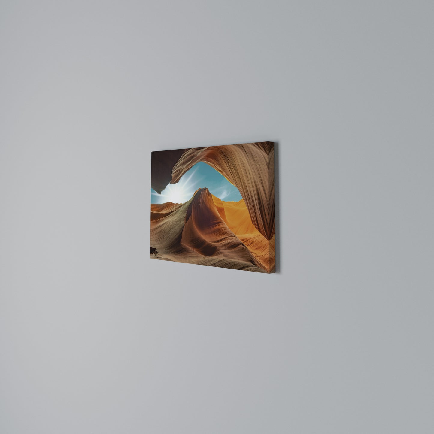 THE CANYON'S WHISPER Horizontal Canvas Print