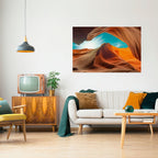 THE CANYON'S WHISPER Poster Horizontal Autocolante