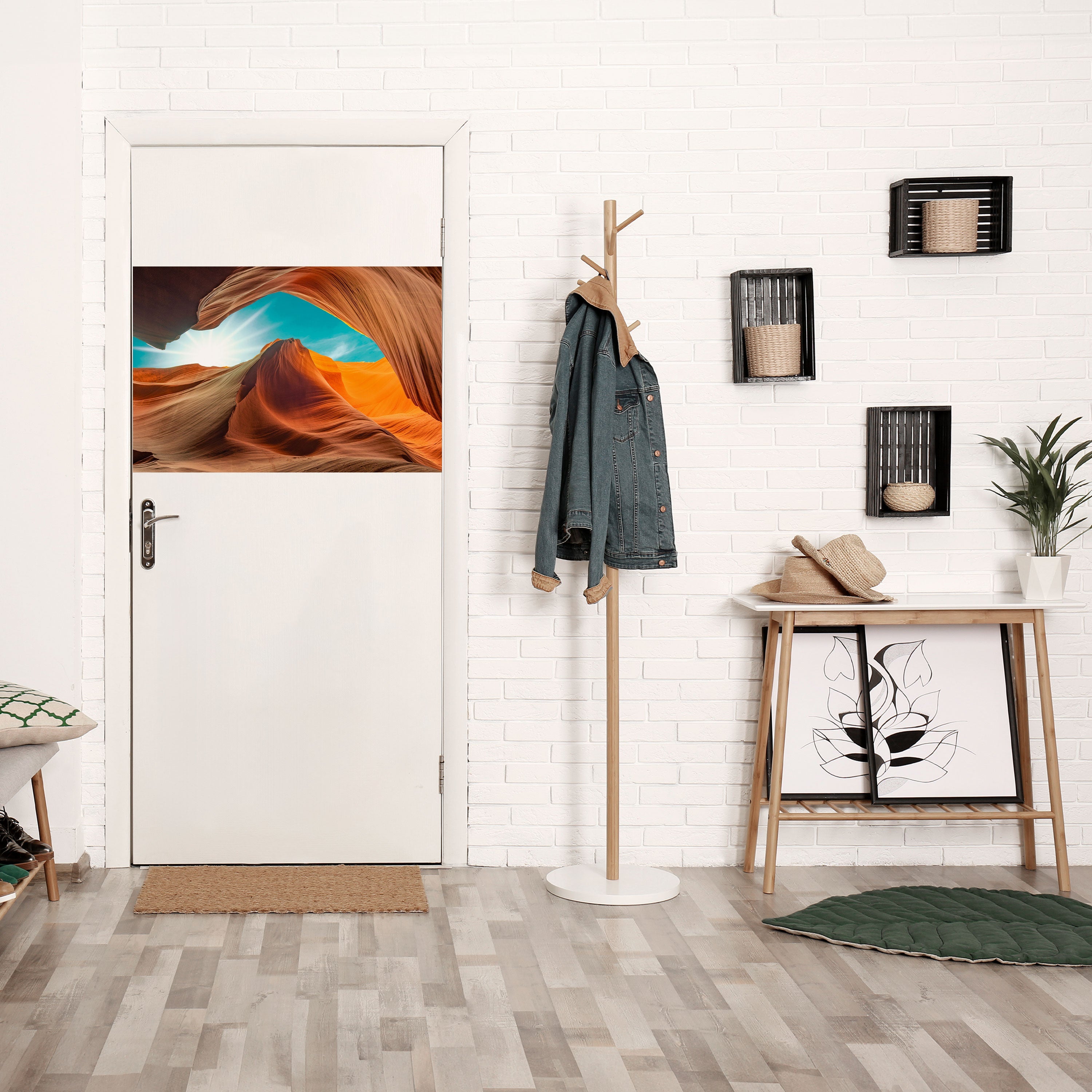 THE CANYON'S WHISPER Poster Horizontal Autocolante