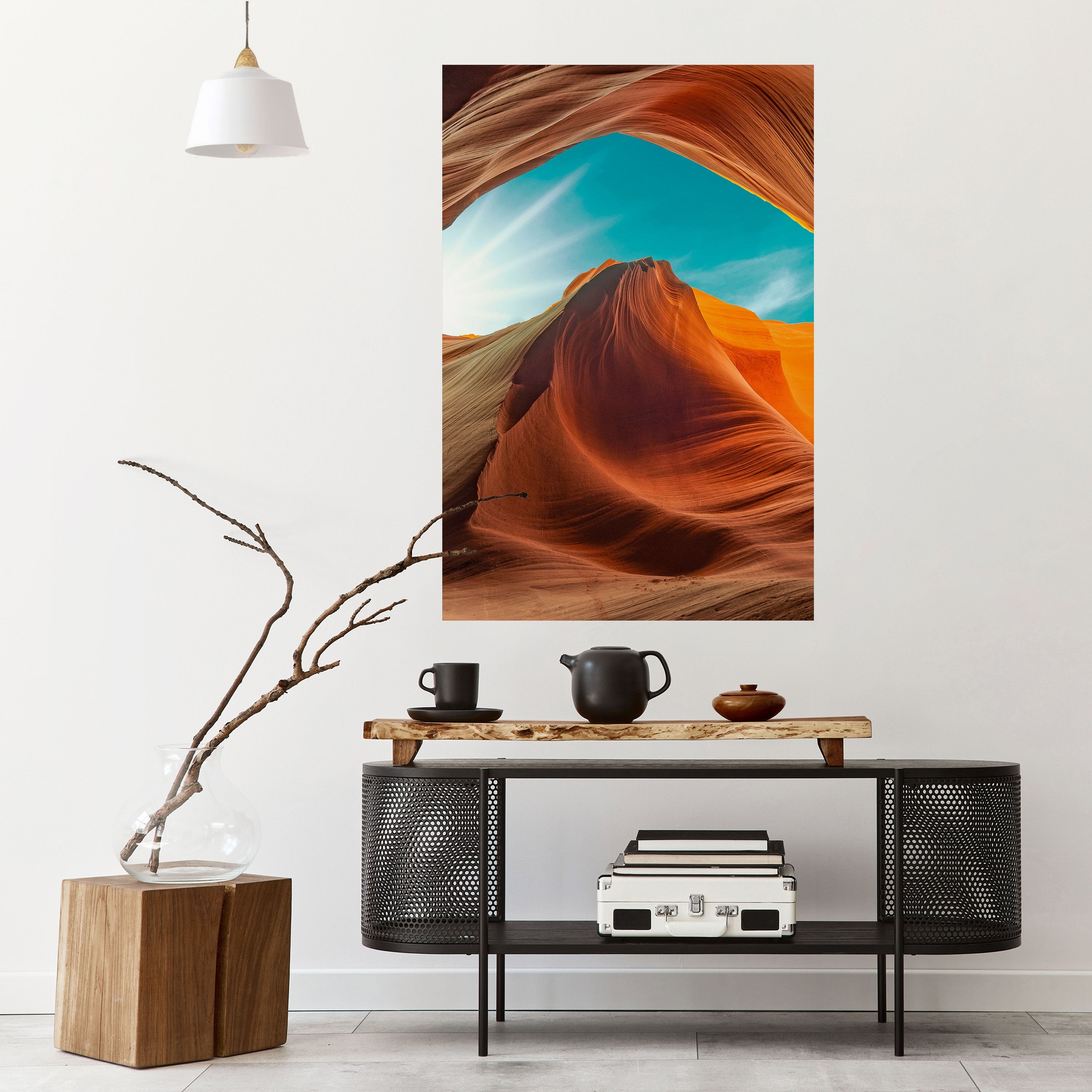 THE CANYON'S WHISPER Poster Vertical Autocolante