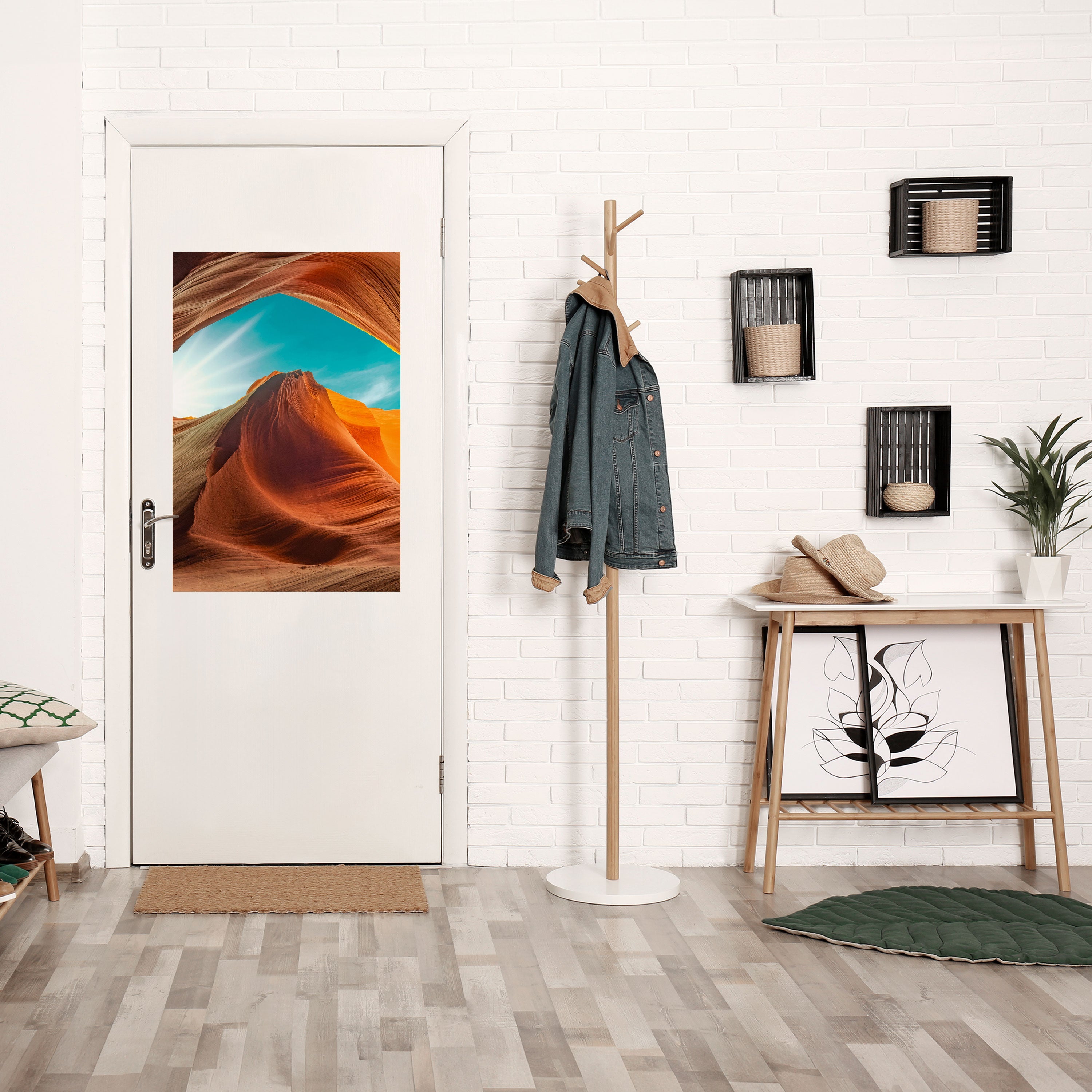 THE CANYON'S WHISPER Poster Vertical Autocolante