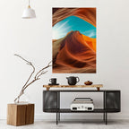 THE CANYON'S WHISPER Poster Vertical Autocolante