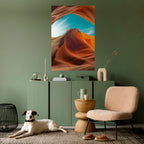 THE CANYON'S WHISPER Poster Vertical Autocolante