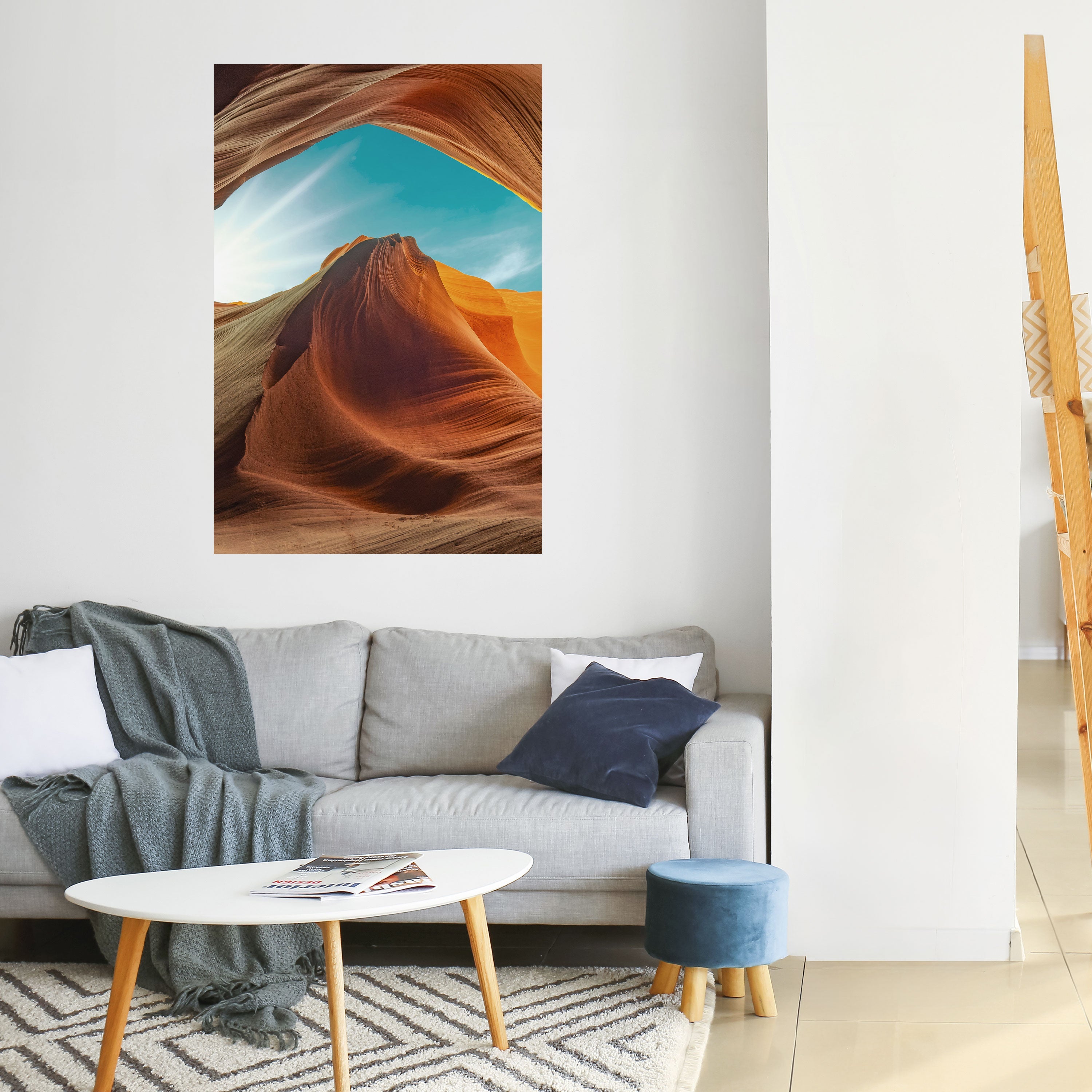 THE CANYON'S WHISPER Poster Vertical Autocolante