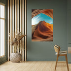 THE CANYON'S WHISPER Poster Vertical Autocolante